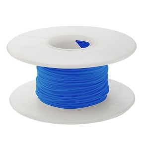 R26B-0100, Монтажный провод 26AWG KYNAR INSUL 100' SPOOL BLUE