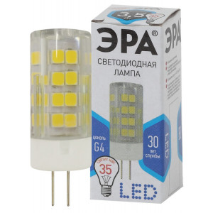 Лампочка светодиодная STD LED JC-3,5W-220V-CER-840-G4 G4 3,5Вт керамика капсула нейтральный белый свет Б0027856