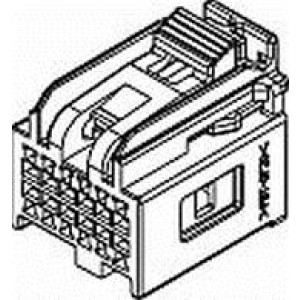15483208, Автомобильные разъемы CON MP HVT 12W FEM ASY