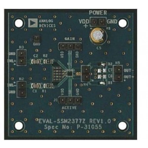 EVAL-SSM2377Z, Средства разработки интегральных схем (ИС) аудиоконтроллеров  SSM2377 EVAL BRD