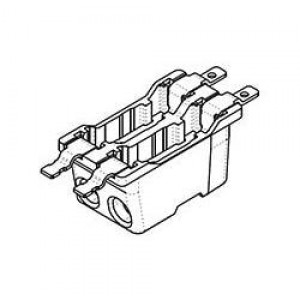 104266-0210, Осветительные коннекторы BottomEntryLiteTrap Conn. 2CKT