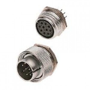 RM15TP-8PH(71), Стандартный цилиндрический соединитель PLUG 8P W/PIN INSERT