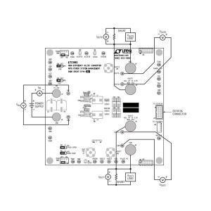 DC2174A-A, Средства разработки интегральных схем (ИС) управления питанием LTC3882EUJ Demo Board