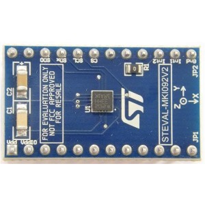 STEVAL-MKI092V2, Инструменты разработки датчика положения LIS331HH adapter board for standard DIL24 socket