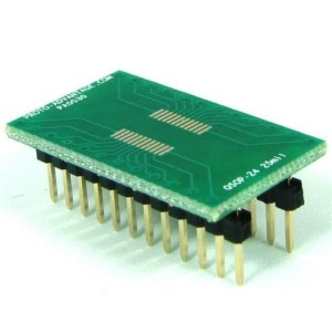 PA0030, Панели и адаптеры QSOP-24 to DIP-24 SMT Adapter