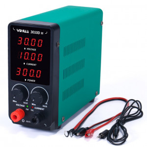 YH3010D-III, Лабораторный источник питания, выходное напряжение 0-30В, выходной ток 0-10А, 300Вт