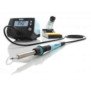 WE 1010 Soldering station 230V UK F/G, Цифровая одноканальная паяльная станция 85 Вт 220 В, в комплекте блок управления WE1, паяльник WEP70, подставка PH70