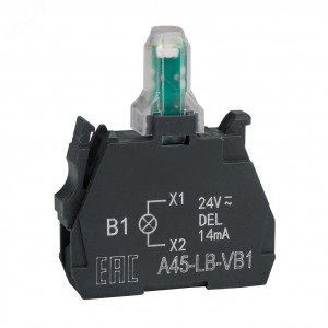 Световой блок OptiSignal D22 A45-LB-VB1 белый 24VACDC ZBVB1 (100шт) [332202]