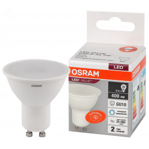 Лампа светодиодная LED Value LVPAR1635 5SW/865 5Вт GU10 230В 10х1 RU OSRAM 4058075581395