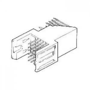 HM1L42LDP000H6PLF, Высокоскоростные/модульные разъемы 48P RA SIGNAL HDR PRESS FIT