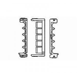 177921-1, Проводные клеммы и зажимы PLATE DBL-LCK 5P