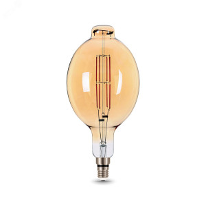 Лампа LED Vintage Filament BT180 8W E27 180*360mm Golden 780lm 2400K 1/6 151802008