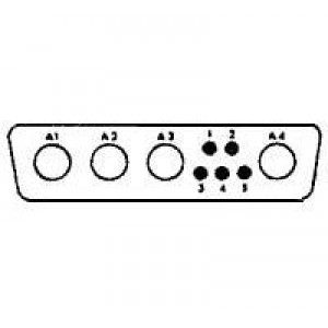 212498-4, Соединители D-Sub стандарта Mil  PLUG ASSY 9C4 AMPLIMITE