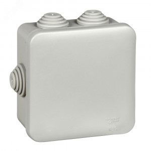 КОРОБКА РАСПРЕДЕЛИТЕЛЬНАЯ ОТКРЫТОЙ УСТАНОВКИ 85X85X40, IP55, 6 сальников DIY C2 IMT350921