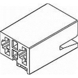15319799, Автомобильные разъемы CONN 2 F M/P 800 GRN LT