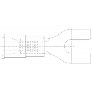 19142-0020, Клеммы SPADE INSULKRIMP (B- SULKRIMP (B-207-06X)