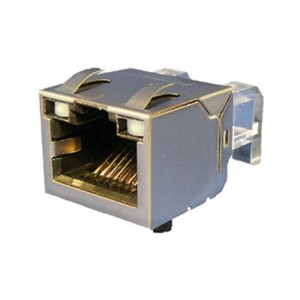 RJSSE5080, Модульные соединители / соединители Ethernet SMT RJ45 MOD JACK