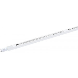 Лампа светодиодная Eco 18Вт T8 линейная 4000К нейтр. бел. G13 230В IEK LLE-T8-18-230-40-G13
