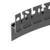 Профиль PLINTUS-FANTOM-BENT-H20-SIDE-2000 BLACK 043673