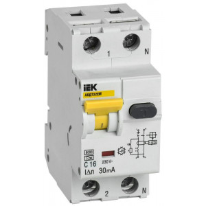 Выключатель автоматический дифференциального тока C 16А 30мА АВДТ32EM MVD14-1-016-C-030