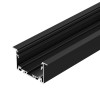Профиль S2-LINIA69-F-2500 SEAMLESS BLACK 033534