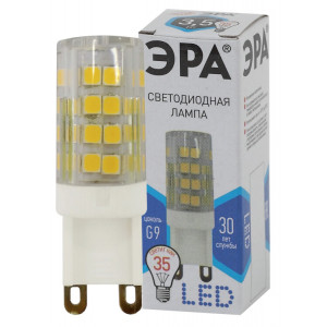 Лампочка светодиодная STD LED JCD-3,5W-CER-840-G9 G9 3,5Вт керамика капсула нейтральный белый свет Б0027862