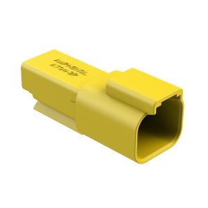 AT04-2P-YEL, Автомобильные разъемы 2 Pin Receptacle