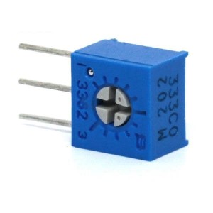 3362M-1-201LF, Подстроечные резисторы - сквозное отверстие 1/4IN SQ 200 OHM 10% 0.5WATTS