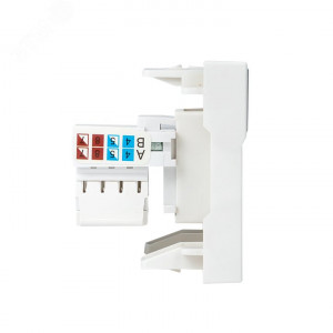 Розетка RJ45 кат. 5e, 2 модуля EKF