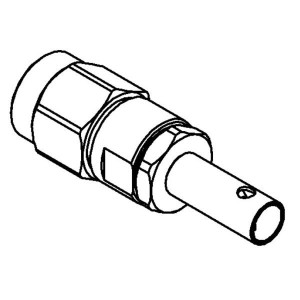 R125073000W, РЧ соединители / Коаксиальные соединители SMA STRG PLUG CRIMP OR SLDR CBL 2.6/50 S