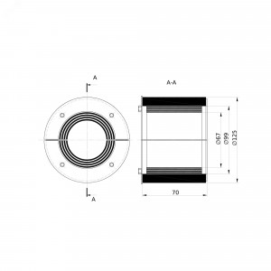 Вилка кабельная IP44 16A 3P+E+N 400V DIS2131637