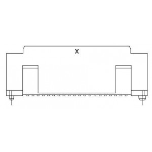 10144518-084802LF, Межплатные и промежуточные соединители Plug, P4, 80Pos