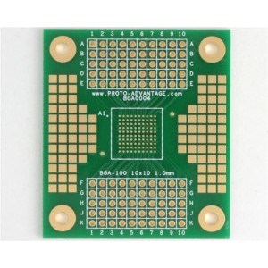 BGA0004, Панели и адаптеры BGA-100 SMT Adapter