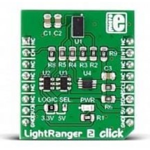 MIKROE-2509, Средство разработки датчиков расстояния LightRanger 2 click