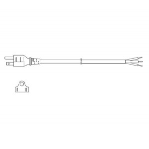 311330-01, Кабели питания переменного тока 16AWG 13A 1M NORTH AMER BLACK