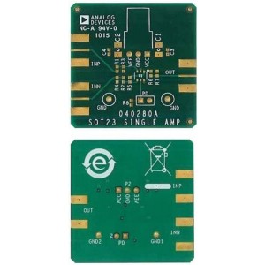 EVAL-HSOPAMP-1KSZ, Средства разработки интегральных схем (ИС) усилителей Single High Speed Eval Board 5-6 LD SC70