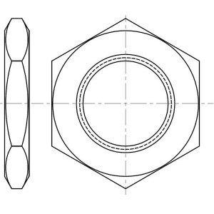 45T3, Потенциометрические инструменты и оборудование Mounting nut