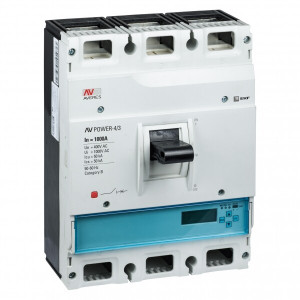 Автоматический выключатель AV POWER-4/3 1000А 50kA ETU6.0 mccb-43-1000-6.0-av