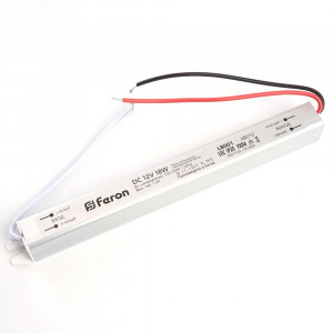 Драйвер светодиодный LED 18w 12v ультратонкий 48010