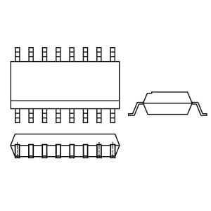 PS2802-4-A, Транзисторные выходные оптопары Hi-Iso Darling 4-Ch