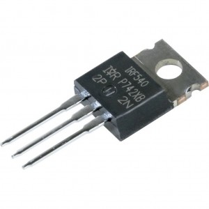 IRF540PBF, Транзистор полевой MOSFET N-канальный 100В 28А 150Вт, 0.077 Ом