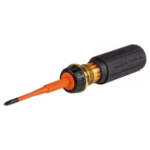 32286, Отвертки, гаечные ключи и гайковерты со сменными головками Flip-Blade Insulated Screwdriver, 2-in1, Ph Bit #1, Sl Bit 3/16-Inch