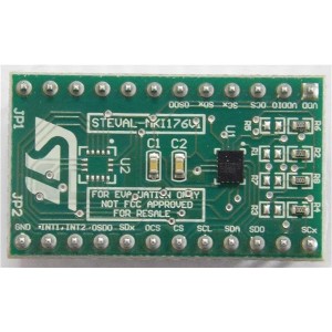 STEVAL-MKI176V1, Инструменты разработки датчика ускорения LSM6DS3H adapter board for standard DIL24 socket