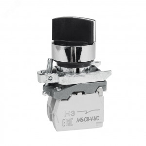 Переключатель OptiSignal D22 C4-S-33 3 положения с фикс металл 2НО XB4BD33 (14шт) 332172