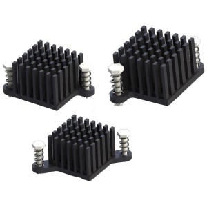 960-23-12-D-AB-0, Радиаторы BGA Heat Sink, 23x12mm, Diagonal Plastic Push Pin