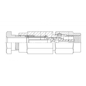 M39012/73-0004, РЧ соединители стандарта Mil SMC M Cable Conn RG-174 Cable, Clamp