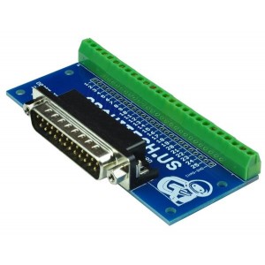 DB25M-TERM, Интерфейсные модули клеммных колодок DB25 Male Breakout Board