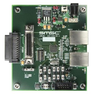 EVB9303, Средства разработки сетей Ethernet  LAN9303 Small Form-Factor 3 Port Managed 10/100 Ethernet Switch Customer Evaluation Board