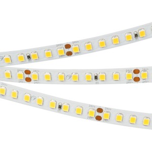 Лента RT 2-5000-50m 24V Warm2700 2x (2835, 160 LED/m, LUX) (Arlight, 12 Вт/м, IP20)