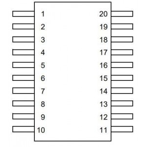 R5F11W68ASM#30, 8-битные микроконтроллеры 16BIT MCU RL78/G1M 20TSSOP -40/+85C